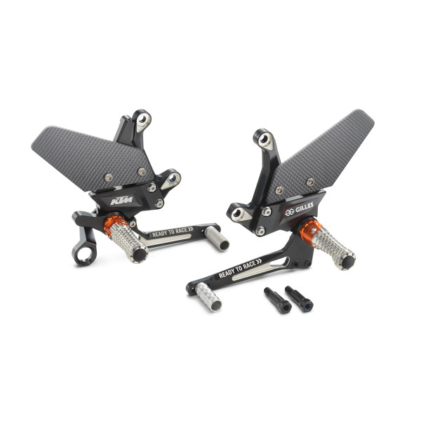 KTM Factory footpeg system